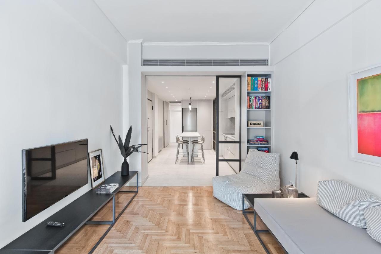 Bag- Boutique Apartment Grey - Hilton Area 雅典 外观 照片
